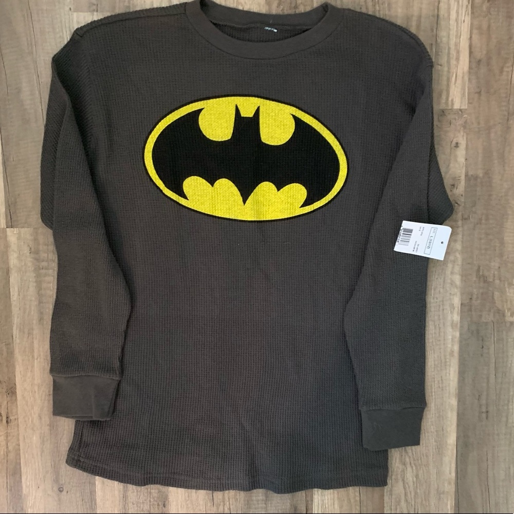 Batman Screenprinted Thermal Top.